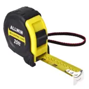 Tape Measure 25 Ft - Metal Retractable Tape Measure with Fractions, Easy Read...