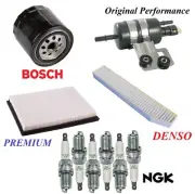Tune Up Kit Filters Spark Plug For JEEP GRAND CHEROKEE L6; 4.0L 2002-2004