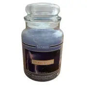 yankee candle storm watch White Label Rare Retired 22oz