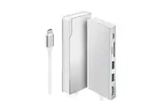 Alogic ULDUNI-SLV Ultra USB-C Dock UNI USB-A 3.0 USB-C 100W PD HDMI 4K @30Hz - Silver