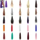 Afro Curls Synthetic Crochet Hair Crochet Braiding Hair Extensions African