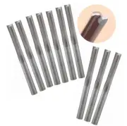 10pcs 1/8" Shank 2 flutes straight slot Carbide End Mill Cutter CNC Router Bit