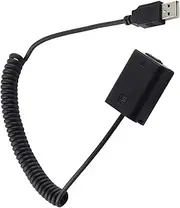 NP-FW50 Cameras Dummy Battery, AC Coupler Power Adapter Kit with USB Cable for Sony A7 A7R2 A6500 A6400 Power Bank