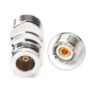 RF Coaxial Adapter UHF Female To Female PL259 SO239 UHFTo Connector
