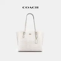 在飛比找momo購物網優惠-【COACH】官方直營MOLLIE經典Logo托特手袋-IM