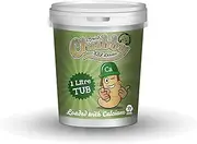 Chubby Mealworms Dried Calci Worms for Hedgehog (1 Litre), Calciworms Treats with More Calcium than Meal Worms, Dried Black Soldier Fly Larvae Food for Wild Life