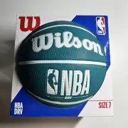 Wilson NBA DRV Size 7 Adult Sized Blue Basketball NEW IN BOX