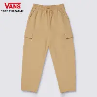 在飛比找momo購物網優惠-【VANS 官方旗艦】Baggy Cargo 女款奶茶色運動