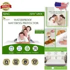 King Size Allergen-Free Waterproof Mattress Protector - Premium Cooling Viscose