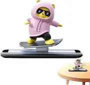[Generic] Skateboard Bear Dashboard Ornament, Skateboard Bear Car Ornament, Skateboard Bear Car Interior Decoration | Dashboard Ornament, Funny Skateboard Bear Decoration, Car Accessories for Car Interior