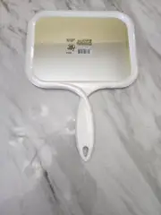 Plastic Handheld Mirror - Vanity Square Mirror with Hanging Hole in...