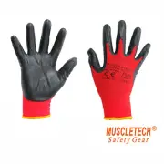120 Pairs Nitrile Foam Safety Work Gloves Mechanic Gloves Multi Purpose Gloves