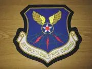 US GSC Global Strike Command Bomber Air Force Wing Nose Art Patch Jacket Plaque