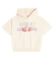 [Gucci Kids] Gucci Kids x Peter Rabbit printed jersey hoodie Y 12 neutrals