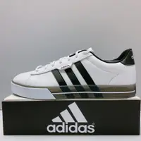 在飛比找蝦皮購物優惠-adidas DAILY 3.0 男生 白色 皮革 舒適 復