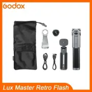 Godox Lux Master Retro Flash Light 2.4G TTL Wireless Handheld Godox X3 for DSLR