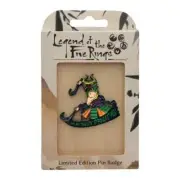 LEGEND OF THE FIVE RINGS YORITOMO LIMITED EDITION ENAMEL PIN BADGE