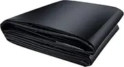 Black Pond Liners 0.13mm/5mil Thick Underlay, Impermeable Membrane Garden Pond Lining for Koi Fish Pools, Water Features, Gardens Fountains and Waterfall(7x8m(23x26.2ft))