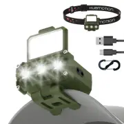Headlamp Rechargeable USB C Headlamps for Adults Flashlight LED Headlights fo...