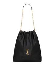 jamie large pochon in lambskin One size black