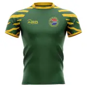 Airo Sportswear 2025-2026 South Africa Springboks Home Concept Rugby Shirt - Adult Long Sleeve Green L