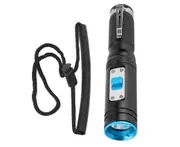 LED UV Black Light Flashlight 365nm Rechargeable Energy Saving Portable UV Blacklight Detector for Finding Scorpions