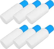 SOLUSTRE 6Pcs Sponge Head Applicator Bottles Liquid Bottle Reusable Sponge Applicator Bottle Empty Container 100ml