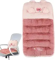 Plush Car Seat Cushion Set | Cartoon Front Warm Seat Cushion Set,Car Seat Cushion with Lumbar Support for Car, Suv, Rvs, Auto
