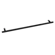 Portals Counterpoint 18" C/C Single-Sided Towel Bar - Matte Black