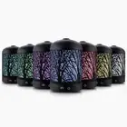 Devanti Aroma Diffuser Aromatherapy LED Lights Iron Humidifier Ultrasonic New