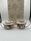 Royal Albert Old Country Roses 2002 Pierced Creamer & Sugar Bowl NIB