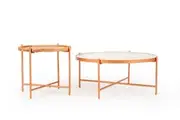 Set of 2 Matt Blatt Tamba Coffee Tables Matt Blatt