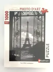 Nathan 1000 Piece Jigsaw Puzzle Eiffel Tower - Collection Photo D'Art