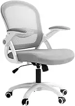 Artiss Office Chair Mesh Computer Desk Chairs Mid Back Work Home Study Grey