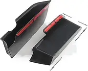 Pexorin 2PCS Car Inner Side Front Door Handle Armrests Storage Box ABS Tray Holder, for Mini, Cooper F55 F56 Car Styling Accessories Car Door Handle Storage Box Door Side Insert Organizer Box