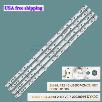 LED Strips For TCL 50FU1 50S423 50S421-CA 50DP628 50P8M 50P65 50UD6306 50UD6406