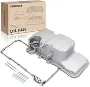 A-Premium Engine Oil Pan Kit with Drain Plug & Gasket, Compatible with Chevrolet Camaro 2010-2015, Caprice 2011-2017, SS 2014-2017 & Pontiac G8 2008-2009, 6.0L 6.2L, Replaces 12622559, 12624619