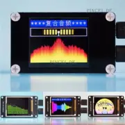 1.8" TFT Music Spectrum Display Module Programmable Music Virtual VU Meter