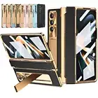 For Samsung Galaxy Z Fold 6/5/4/3 Shockproof Hinge Screen Protector Stand Case