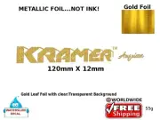 Kramer American Guitar Decal Foil Waterslide Headstock Restoration 55g