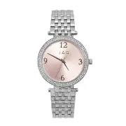 Jag Lalor Pink and Silver Women's Watch J2741A