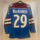 NWT Mitchell Ness NHL Nathan MacKinnon Colorado Avalanche Hockey Jersey Small