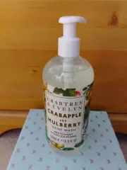 Crabtree And Evelyn. Crabapple And Mulberry Hand Wash. 500ml Pump. Brand New.
