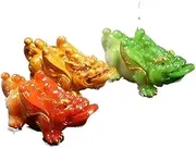 Lucky Fortune Pixiu Statue Resin Color Changing Tea Pet Animal Tea Figurine Ornaments Chinese Can Raise Tea Set Decoration (Color : A1, Size : 11.7x4.7x4.8cm)