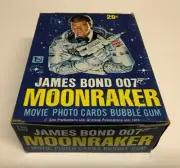 1979 Topps MOONRAKER James Bond 007 Trading Cards UNOPENED Wax Box (36 packs)