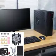 For RaspberryPi 4B 3B 3B+ Fan Low CPU Cooler with RGB Cooling Fan