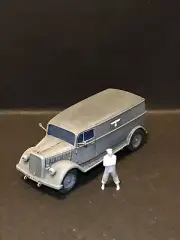 1/72 WW2 German Opel Blitz Kastenwagen. Painted Resin. 3800 MODELS On Offer