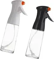 Oil Sprayer For Cooking Kits, 2 Pack Olive Oil Spray Bottles 200ml Cooking Fryer Oil Mister Oil Sprayers For Air Fryer Bbq Baking Salad