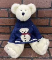 Boyds Bears Sven Frostman 14” Plush Snowman Sweater
