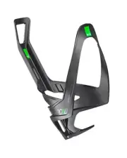 Elite Bottle Cage Rocko Carbon, Matte Black/Green